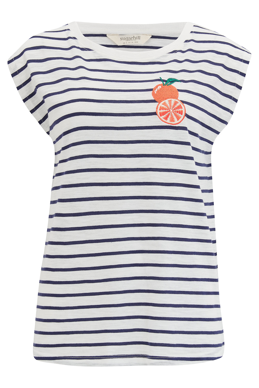 Chrissy Relaxed Tank T-Shirt | Fruity Orange