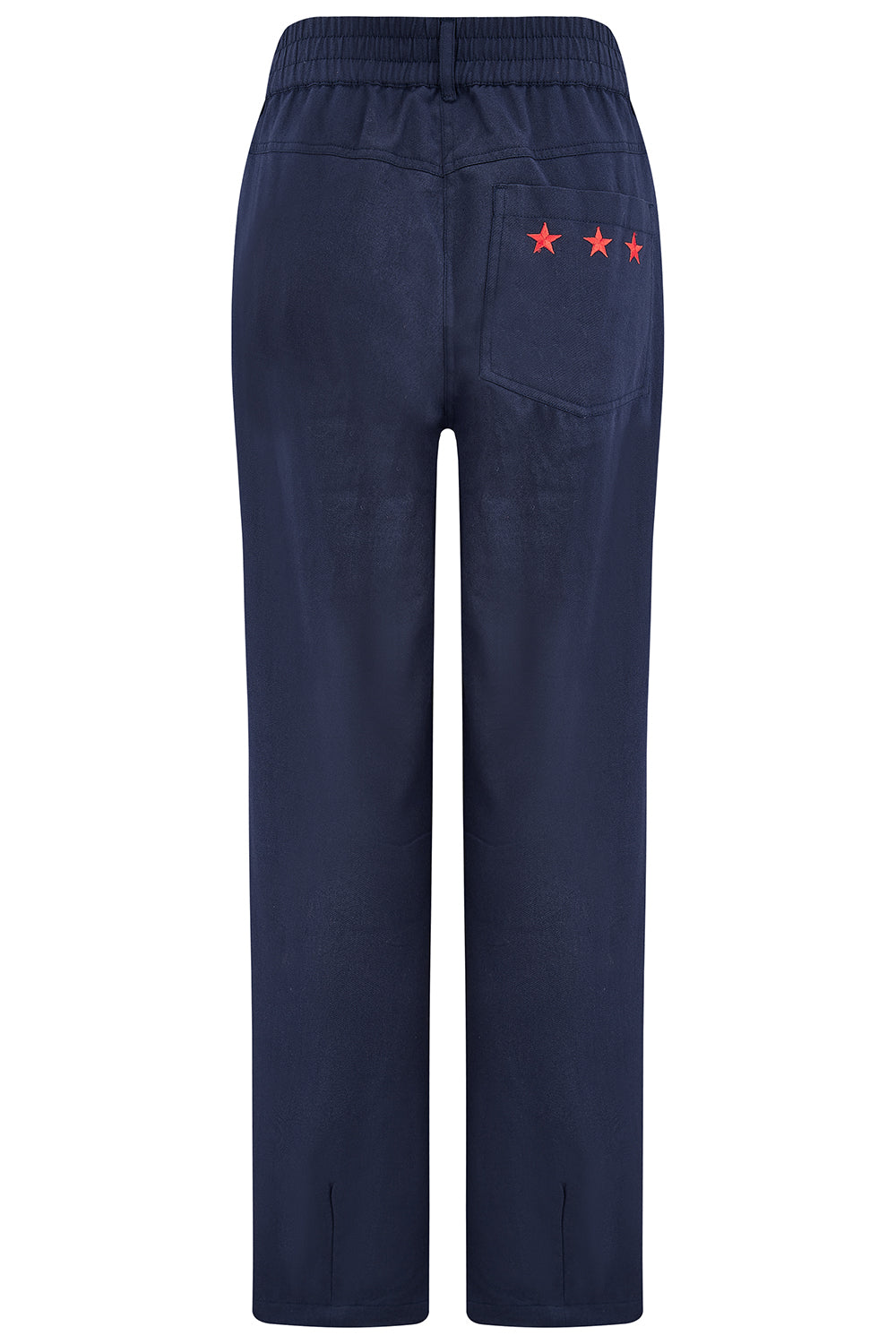 Rowan Trousers | Navy with Triple Star