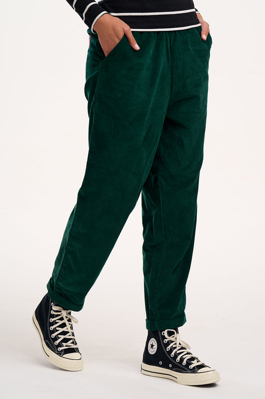 Vonnie Cord Trousers | Green