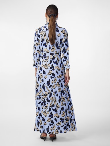 YAS Savanna Long Shirt Dress | Clear Sky