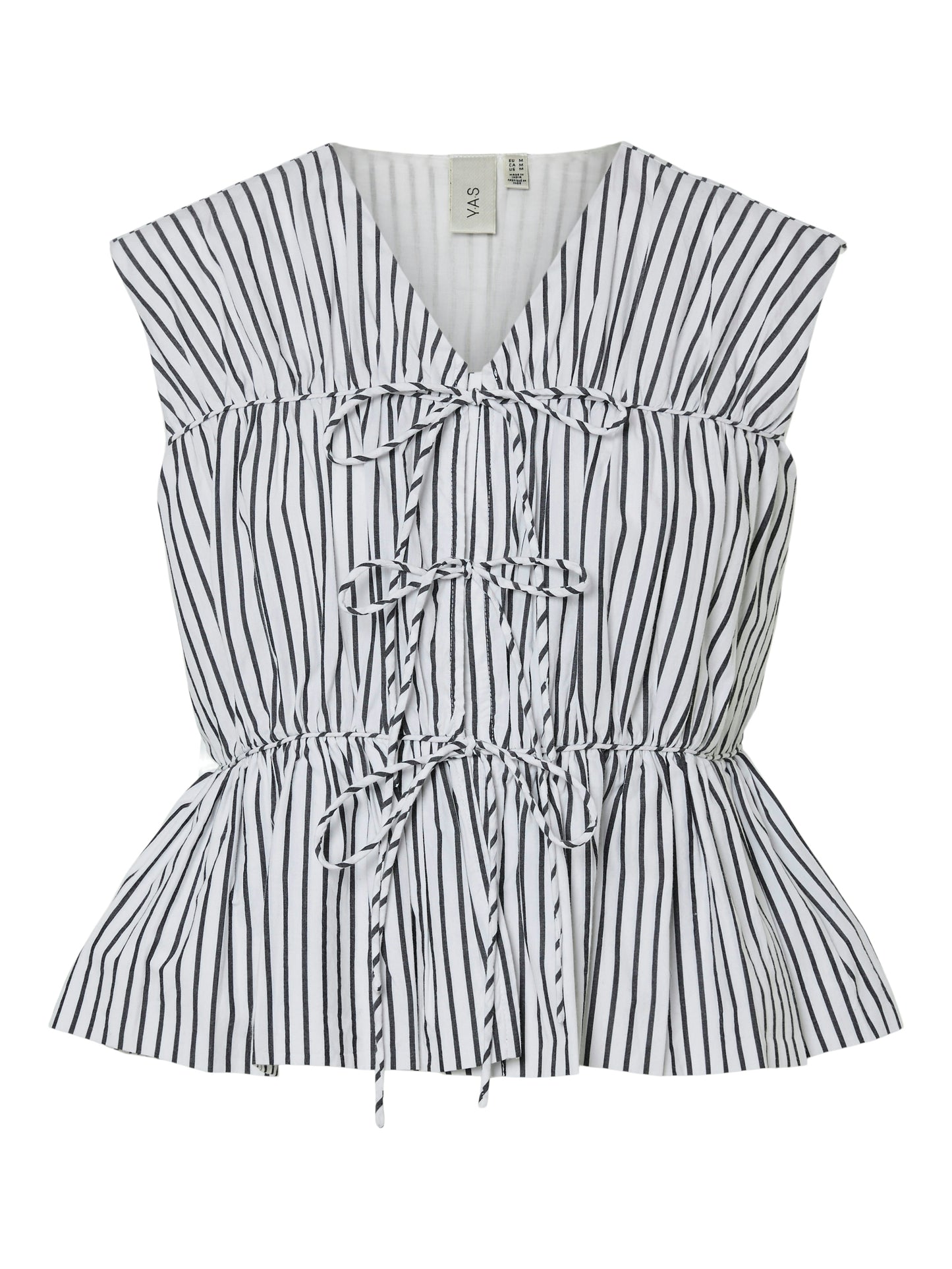 YAS Ebba Top | Black & White