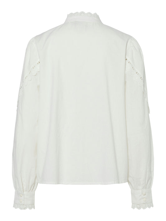 YAS Komea Shirt | Star White