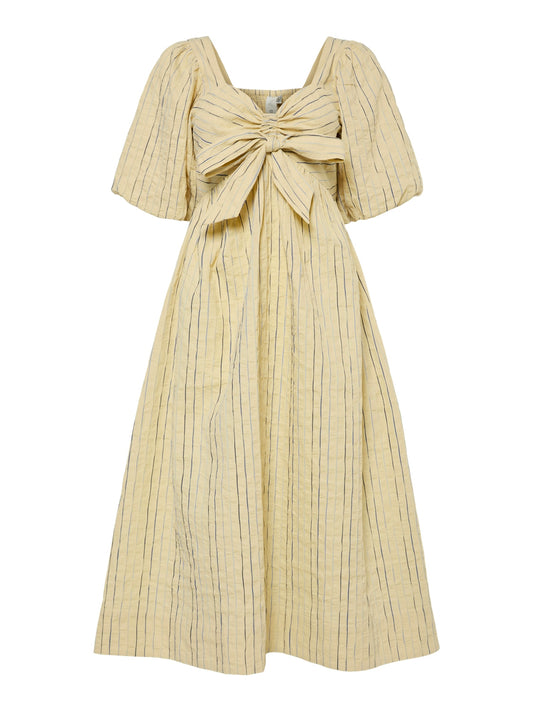 YASMellow Midi Dress | French Vanilla