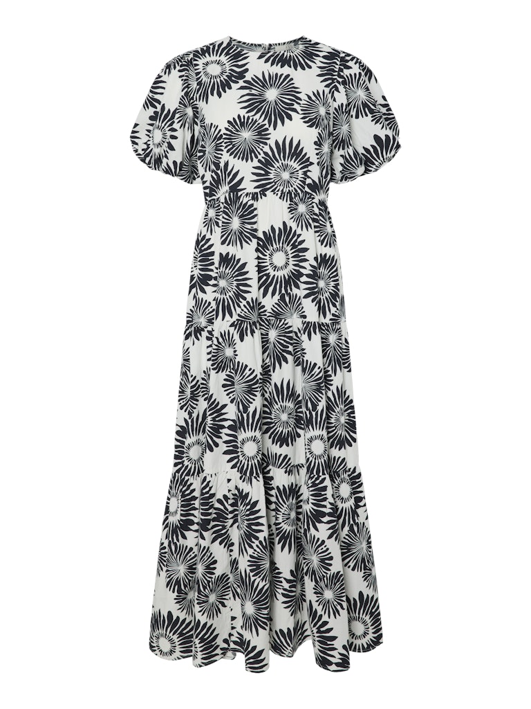 YAS Greena Ankle Dress | Star White Sun Print