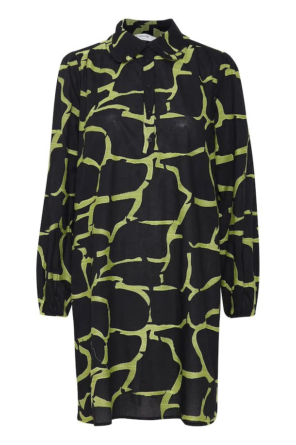 B Young Haliey Dress | Black Mix