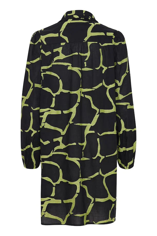 B Young Haliey Dress | Black Mix