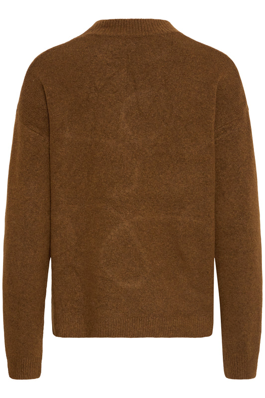Bymedi Deco Jumper | Toffee Melange