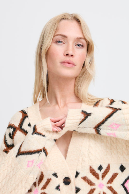 Bymelpa Cardigan | Birch Melange