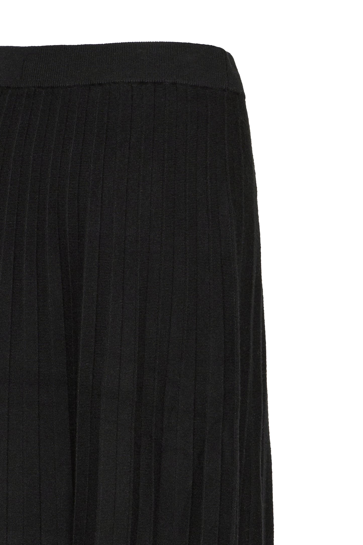 Bymarlin Plisse Skirt | True Black