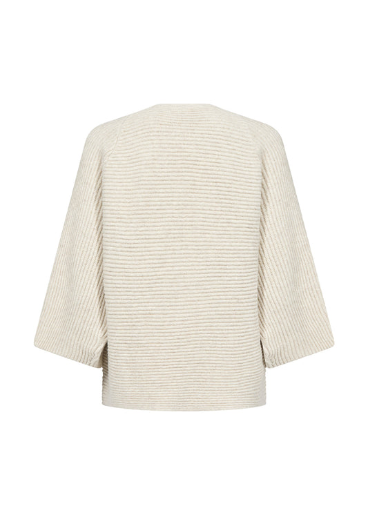 Soya Concept Seleen Cardigan | Cream Melange