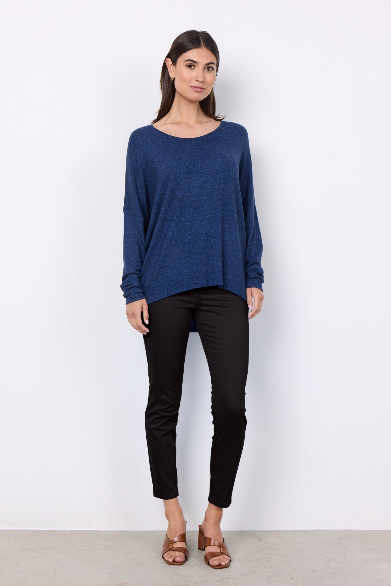 Soya Concept Biara Jumper | Navy Melange