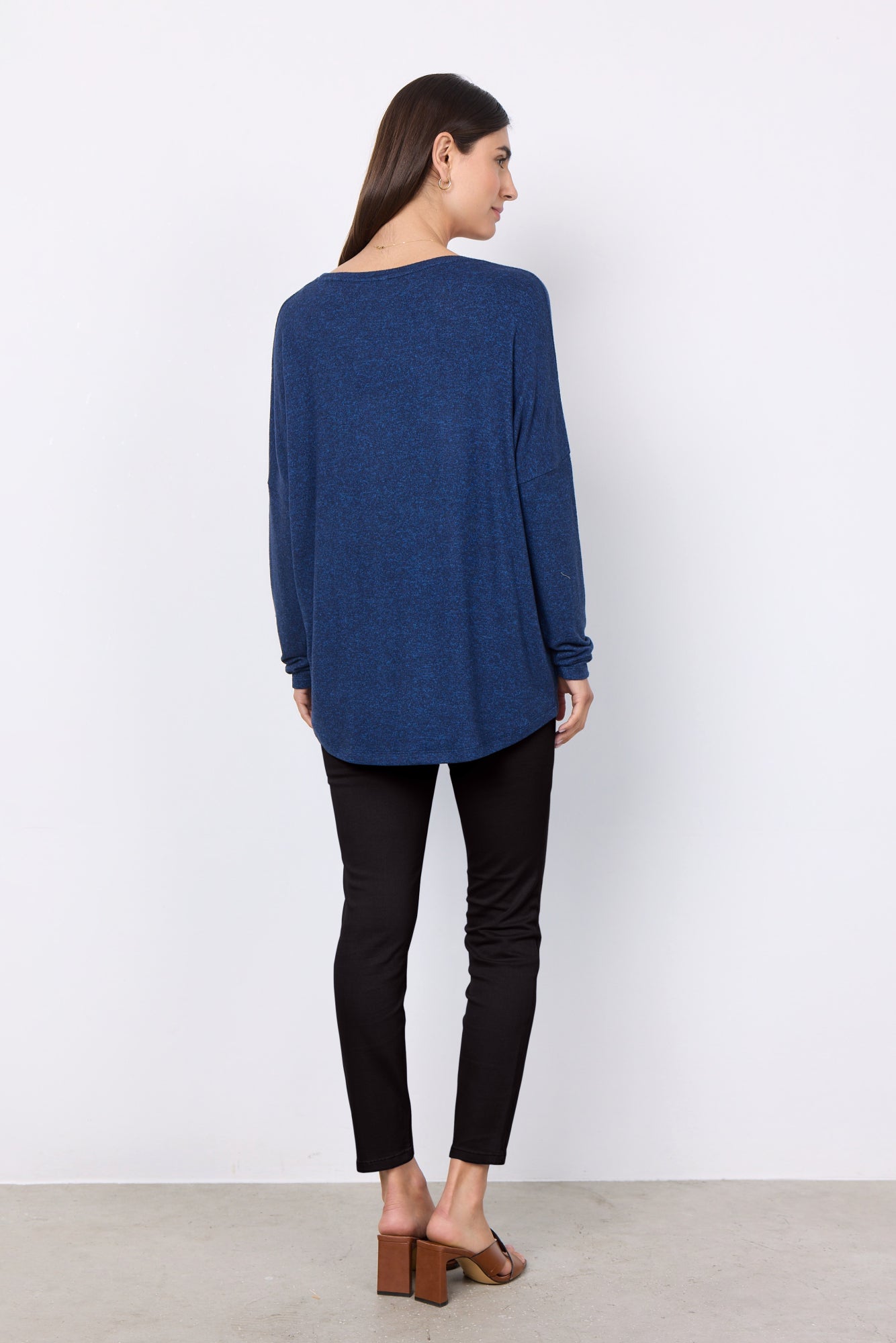 Soya Concept Biara Jumper | Navy Melange