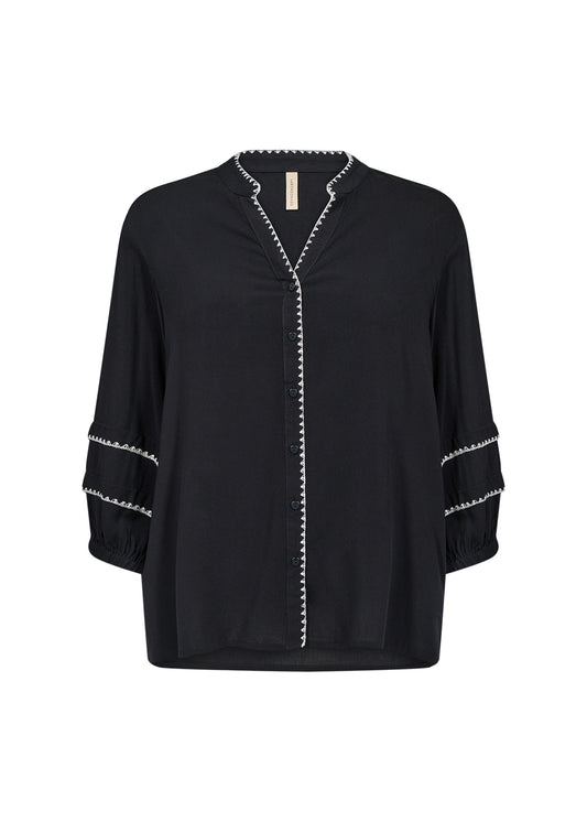 Soya Concept Radia Shirt | Black