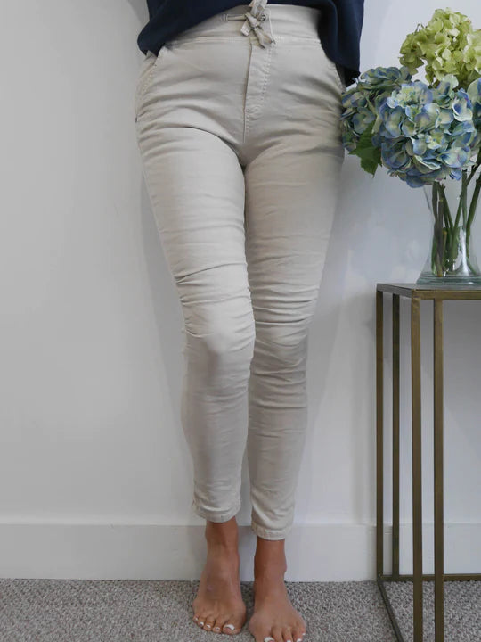 Melly & co jean joggers hotsell