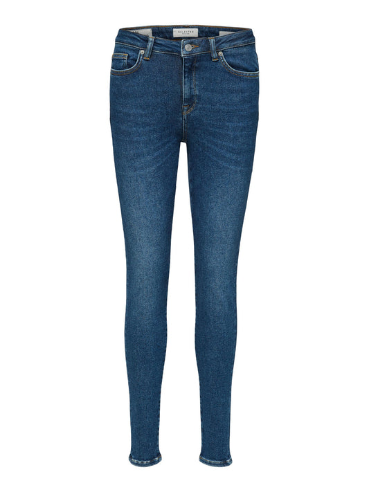 Sophia Skinny Jeans | Dark Blue Denim