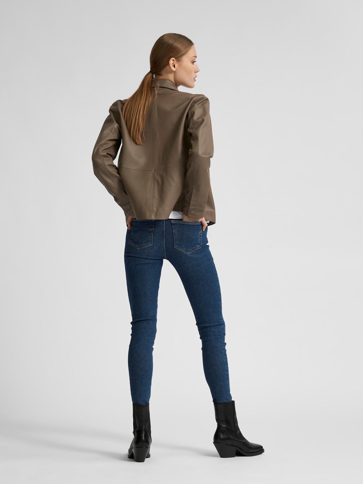 Sophia Skinny Jeans | Dark Blue Denim