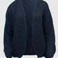 Smila Mohair Blend Cardigan | Navy