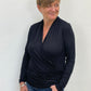 Saint Tropez Vigga Wrap Top | Black