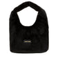 Faux Fur Scoop Grab Bag | Black