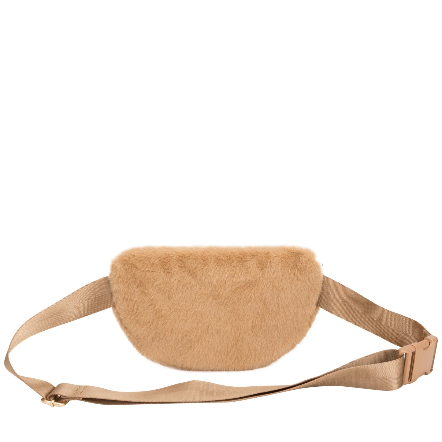 Faux Fur Sling Bag | Tan