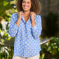 Lisbon Cotton Shirt | Blue
