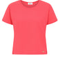 Luella Cotton Round Neck T-Shirt | Geranium