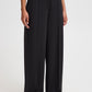 Ichi Ihkate Wide Pants | Black