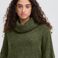 Ichi Kamara Roll Neck Jumper | Rifle Green