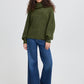 Ichi Kamara Roll Neck Jumper | Rifle Green