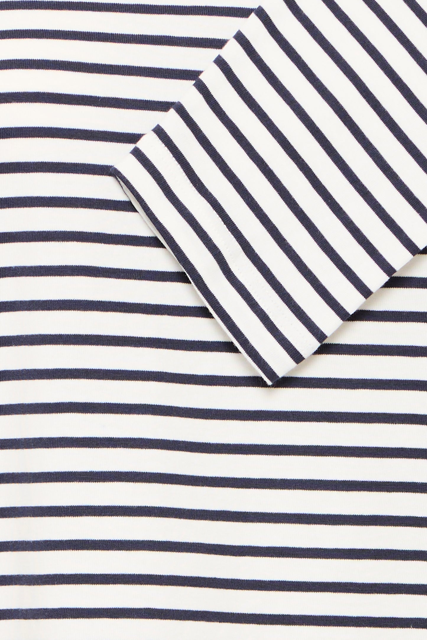 Ichi Ihmira Long Sleeve T-Shirt | Cloud Dancer & Total Eclipse