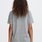 Ichi Ihnynna T-Shirt | Light Grey Melange