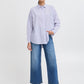 Ichi Janex Shirt | Blue Multi Stripe