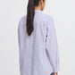 Ichi Janex Shirt | Blue Multi Stripe
