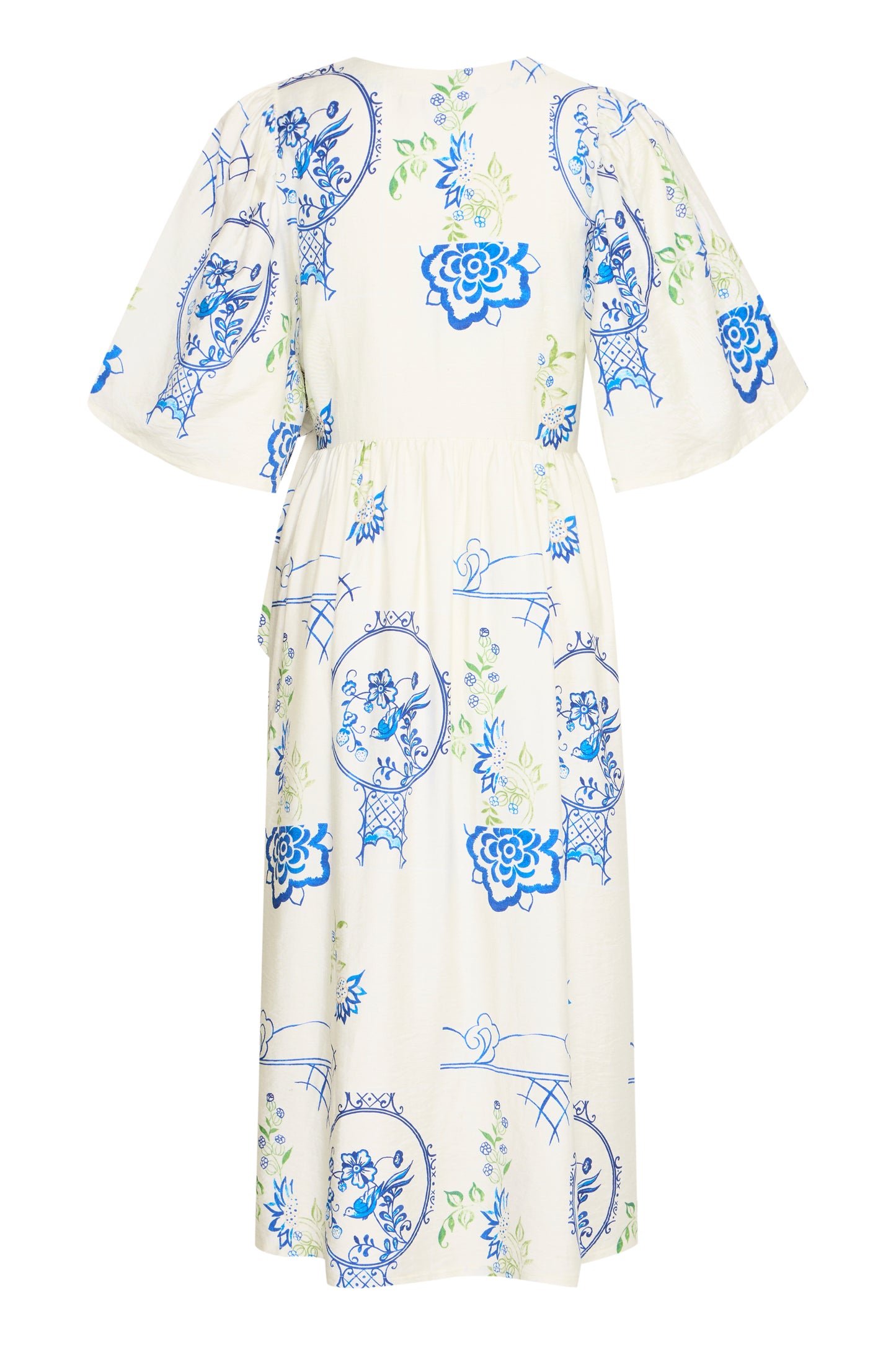 Ichi Ihlucie Dress | Big Scale Tile Aop