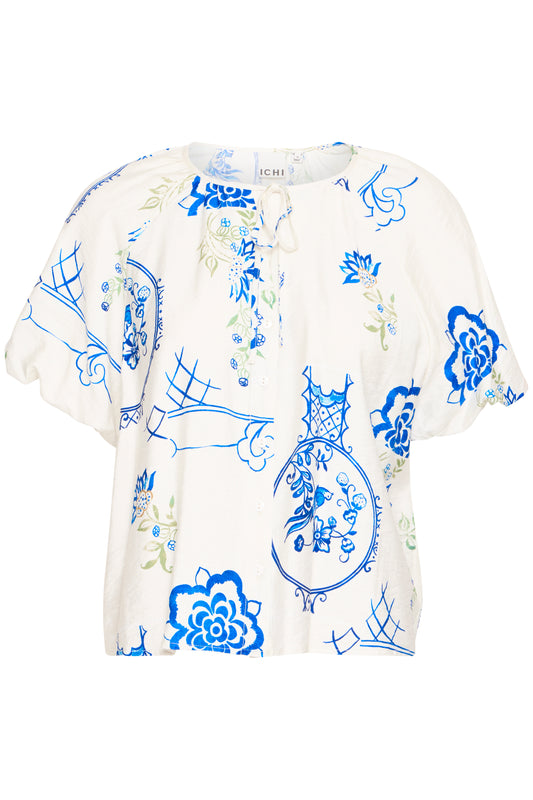 Ichi Ihlucie Shirt | Big Scale Tile Aop