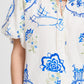 Ichi Ihlucie Shirt | Big Scale Tile Aop