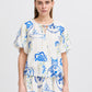 Ichi Ihlucie Shirt | Big Scale Tile Aop