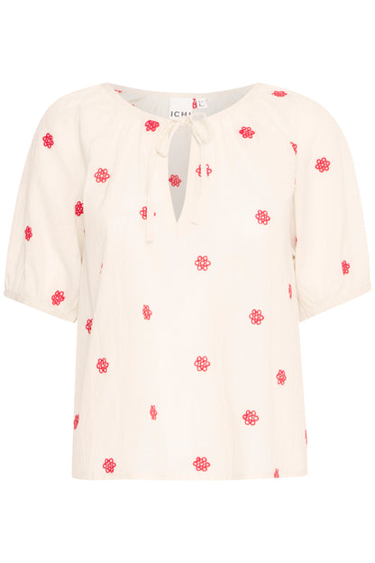 Ichi Ihvinna Blouse | Almond Milk