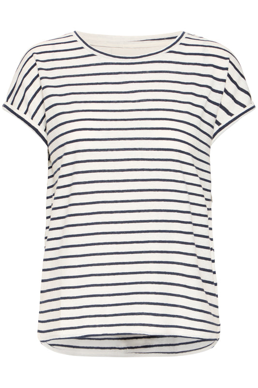 Ichi Ihyulietta T-Shirt | Total Eclipse Stripe