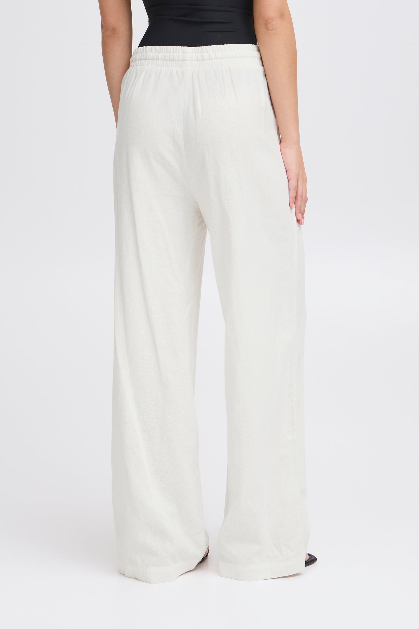 Ichi Linno Pants | Cloud Dancer