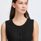 Ichi Linno Waistcoat | Black
