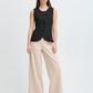Ichi Linno Waistcoat | Black