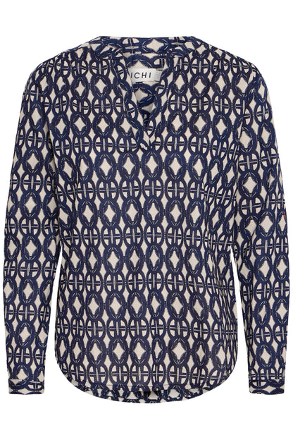 Ichi IhValborg Shirt | Graphic Stroke Aop