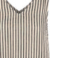 Ichi Iafoxa Striped Maxi Dress | Black Stripe