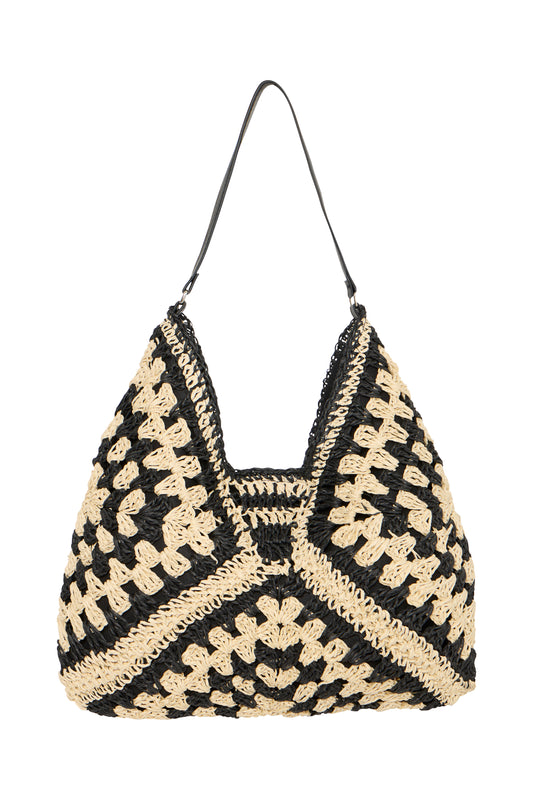 Ichi Ialysara Shoulder Bag | Black