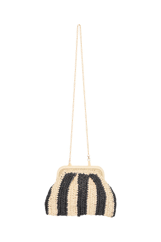 Ichi Ialysara Clutch Bag | Black