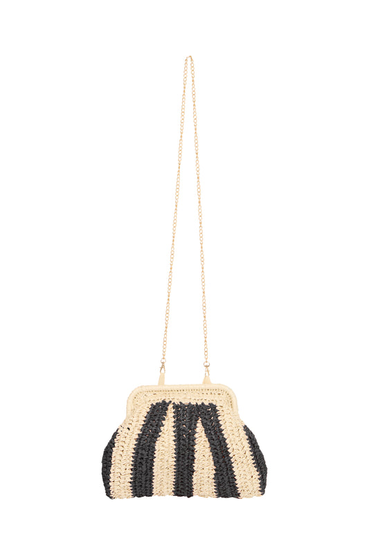 Ichi Ialysara Clutch Bag | Black