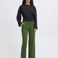Ichi Kate Wide Pants | Rifle Green