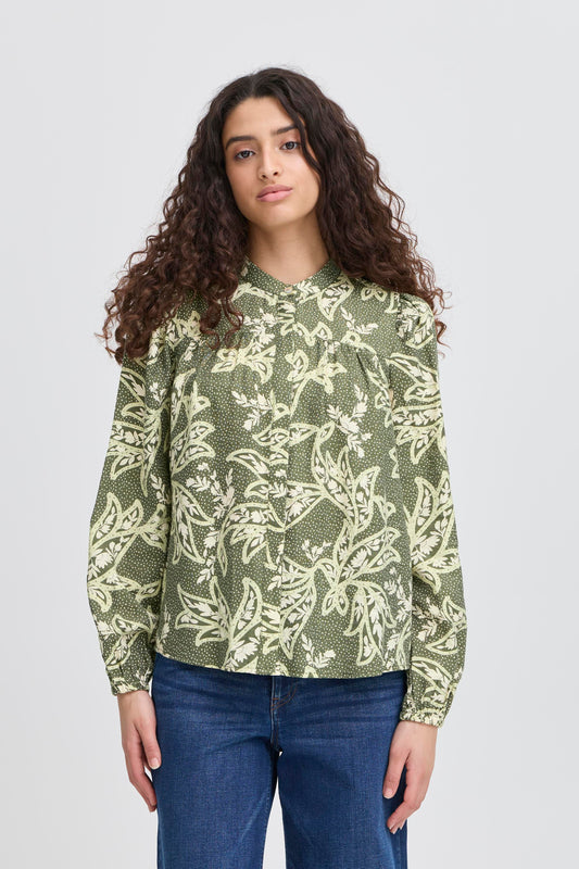Ichi Finola Shirt | Vintage Flower