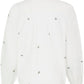 Ichi Sanaz Shirt | Alaskan Blue Flower Emb